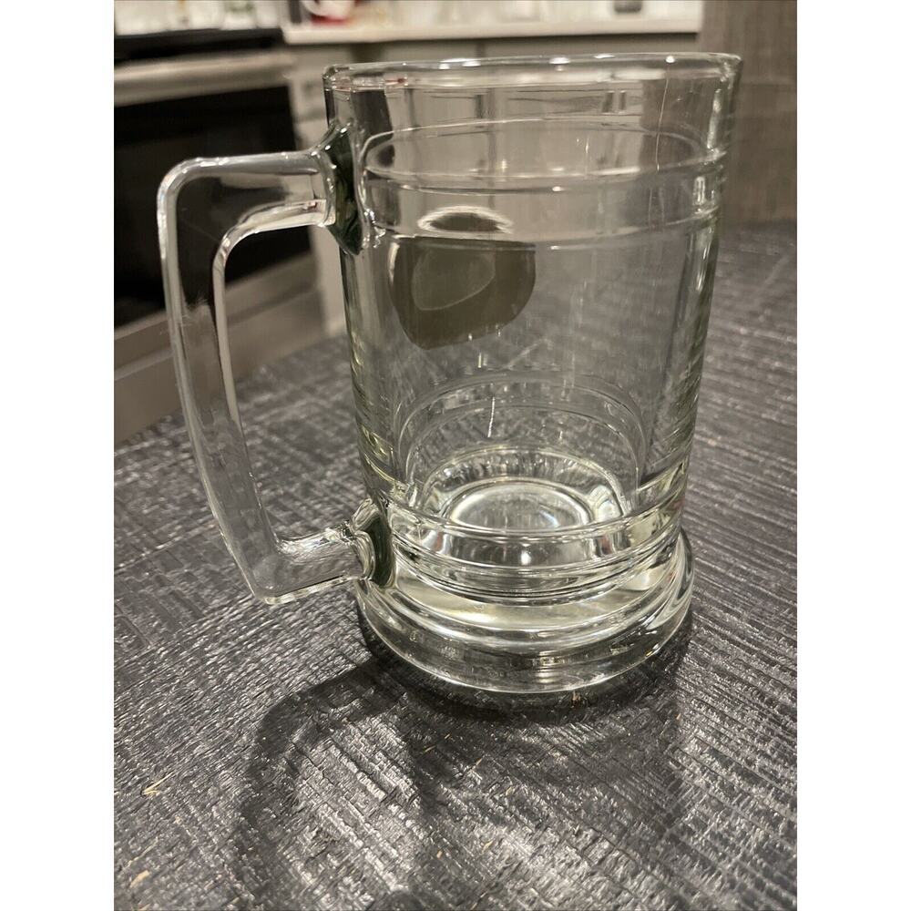 Golf Pewter Clear Glass Beer Tankard Coffee Mug Golfer I'd Rather Be Golfing - Picture 4 of 4